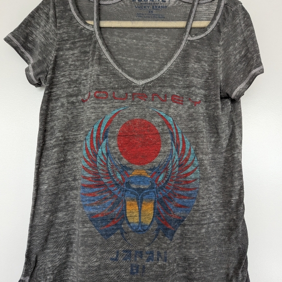 Lucky Brand. Cut out tee - Picture 3 of 3
